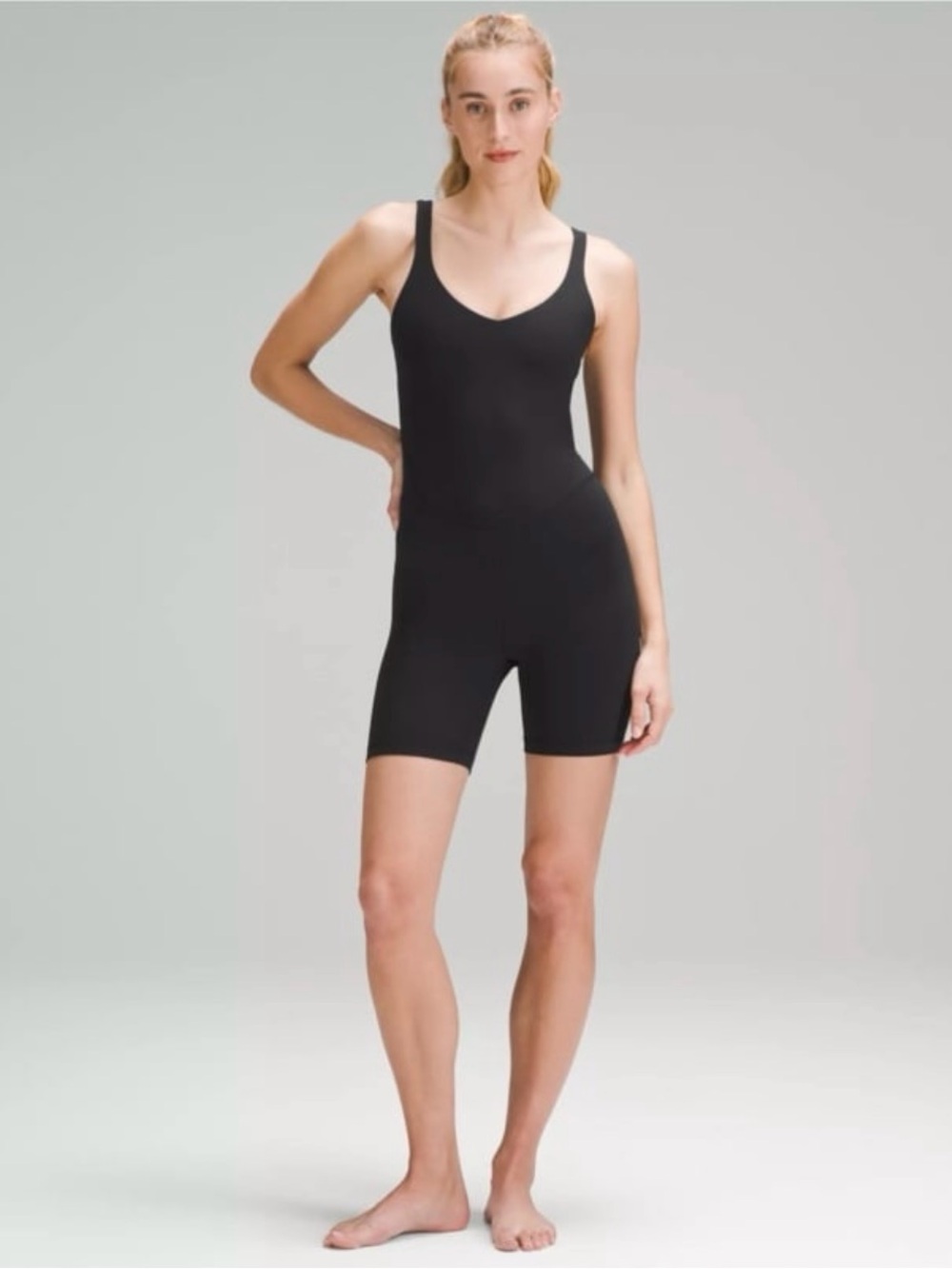 Lululemon Align Bodysuit 6” size 8 in black